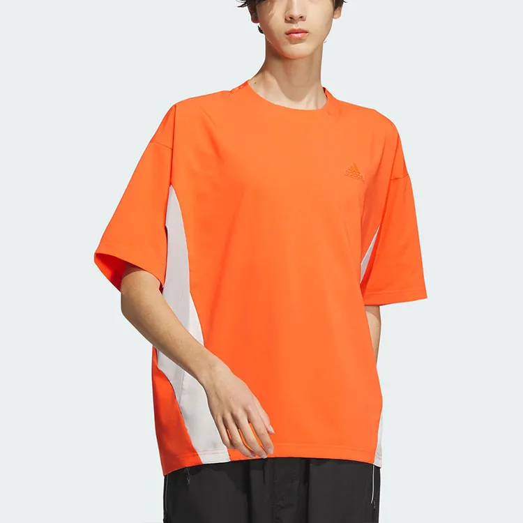 Adidas T Shirt Men's Half Impact Orange-1