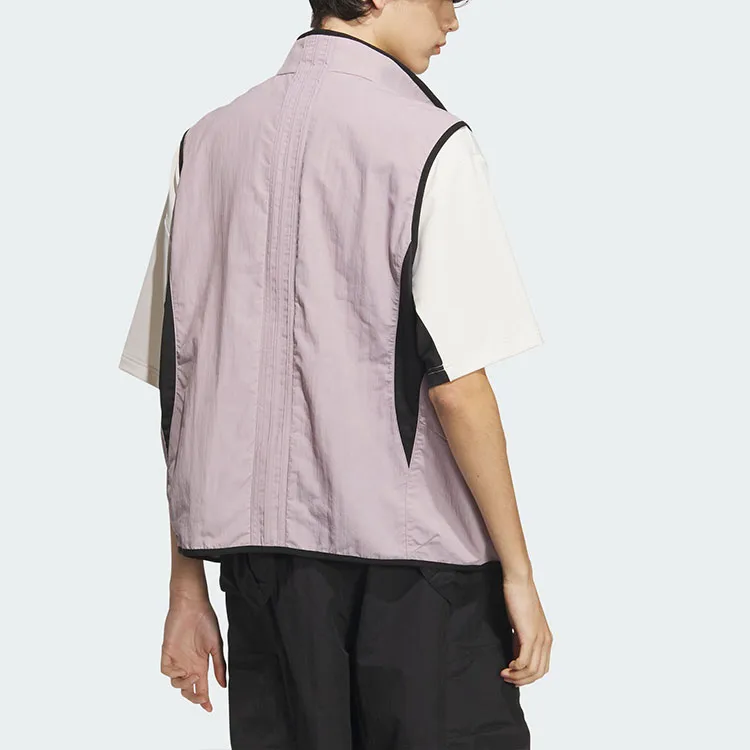 Adidas FUTURE STYLE WOVEN VEST Men's Purple Pink-2