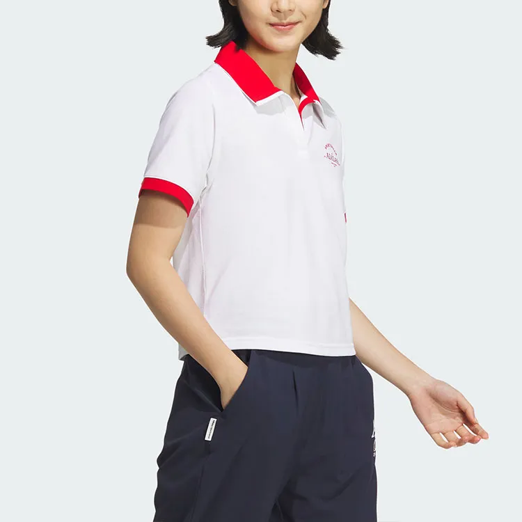Adidas VERBIAGE POLO TEE Polo Shirt Women's White-1