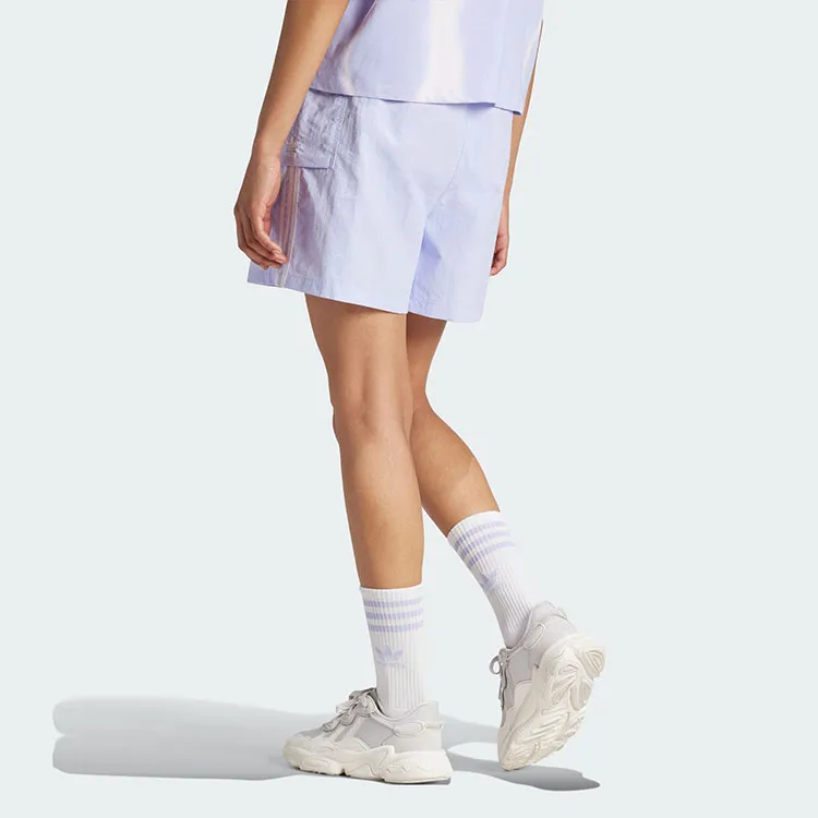 Adidas Originals 3 Stripes Cargo Track Shorts-3