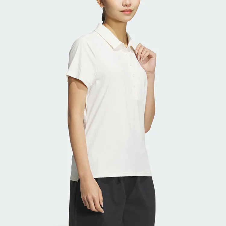 Adidas COOL FEELING POLO SHIRT Polo Shirt Women's Pink White-1