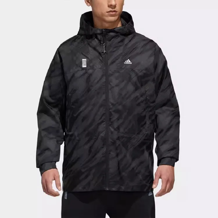 Adidas Jackets Coats Men's Black Gray Color-1