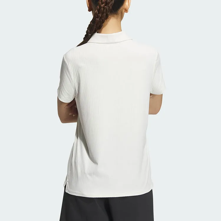 Adidas COOL FEELING POLO SHIRT Polo Shirt Women's Pink White-3