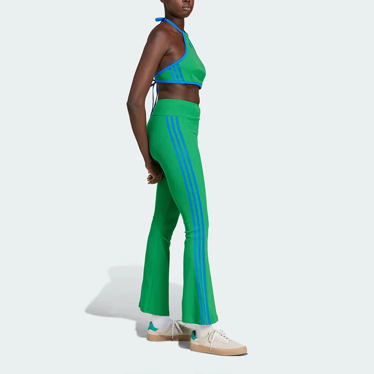 Adidas Logo print Halterneck Crop Top-2