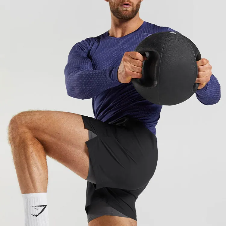 GYMSHARK SPORT 5' 2 IN 1 SHORTS Casual Shorts Men's Black-3