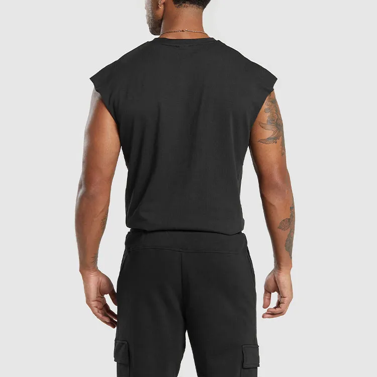 GYMSHARK Tank Tops Men Black-3
