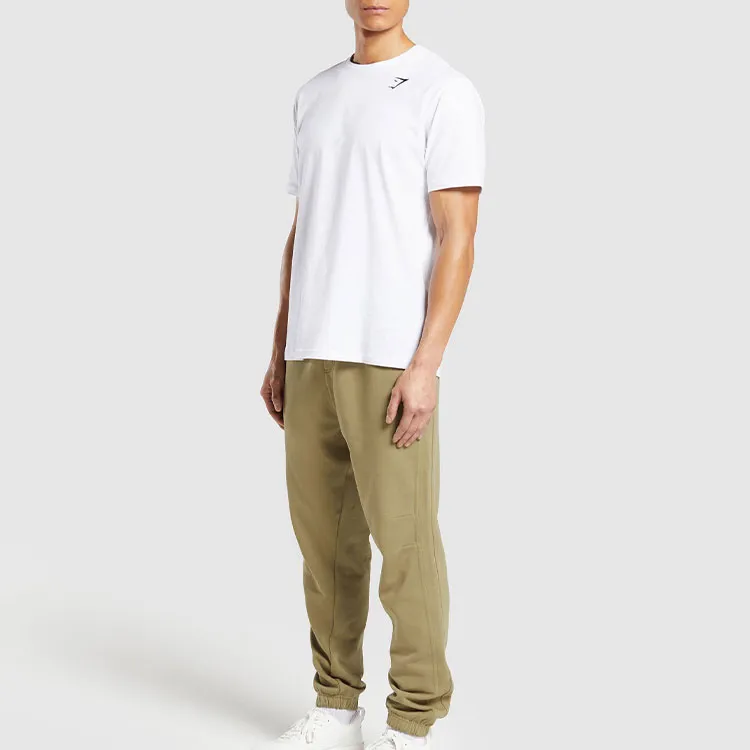 GYMSHARK REST DAY ESSENTIALS JOGGERS Casual Pants Men's Platoon Green-3