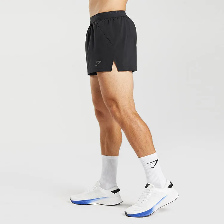 GYMSHARK RUN SPORT 3' SHORTS Casual Shorts Men's Black-2