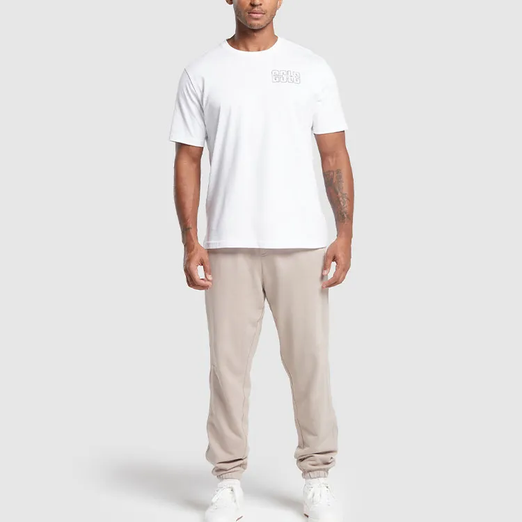 GYMSHARK REST DAY ESSENTIALS JOGGERS Casual Pants Men's Stone Pink-3