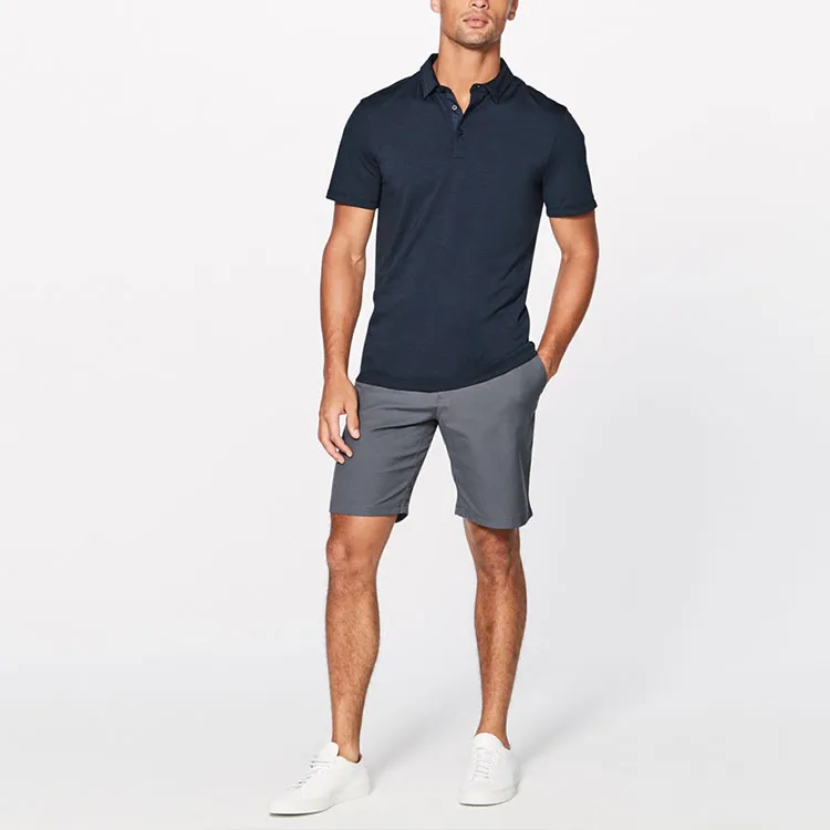 Lululemon Polo Shirt Men's Navy Blue-3