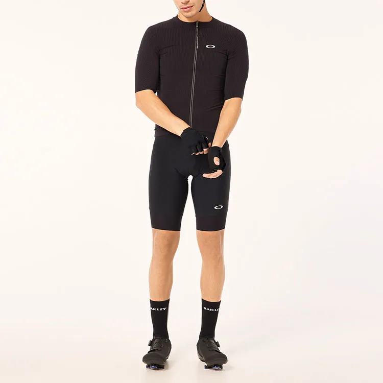 Oakley x Q36.5 LIANMINGKUAN SS24 Cycling Pants Unisex Black-4