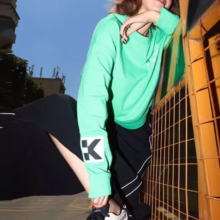 Kappa Sweatshirt Women's Island Green-2