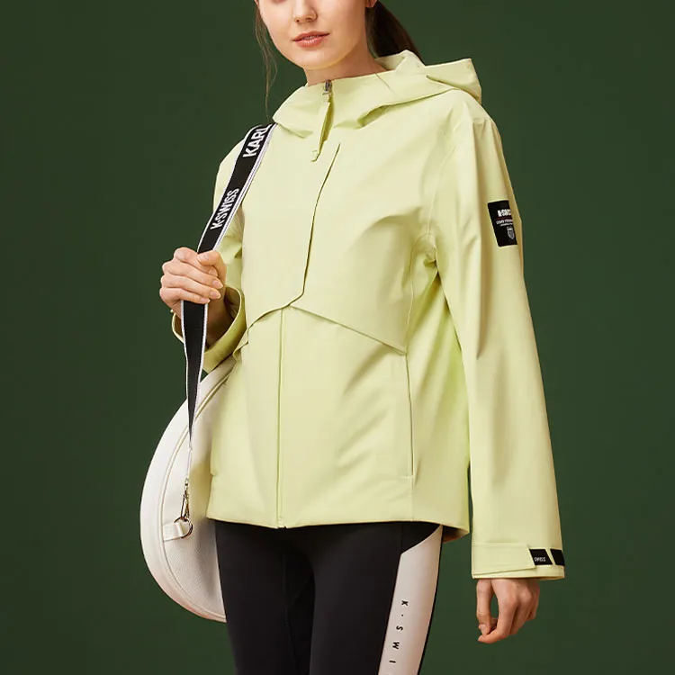 KSWISS Jackets Coats Women's Light Mustard Yellow-4
