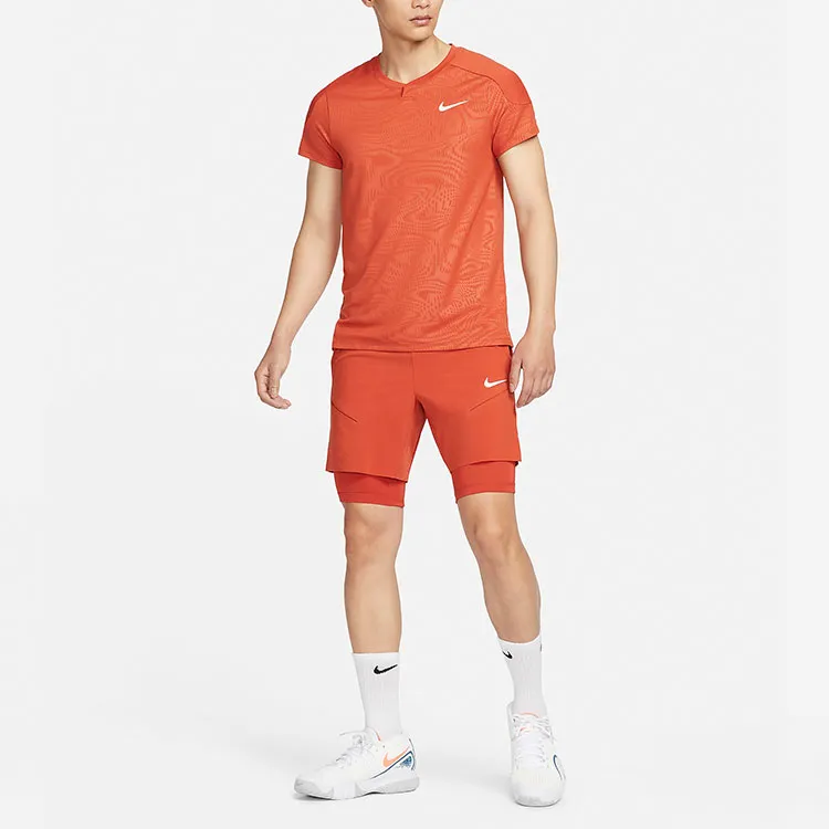 Nike T Shirts Men Rusty-1