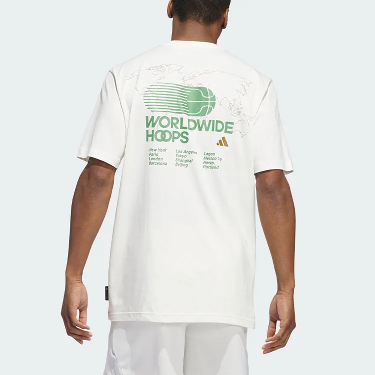 Adidas T Shirt Men's Jade White-2