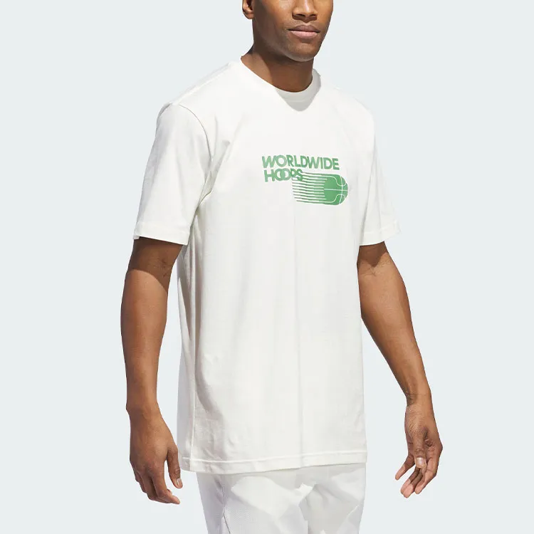Adidas T Shirt Men's Jade White-1