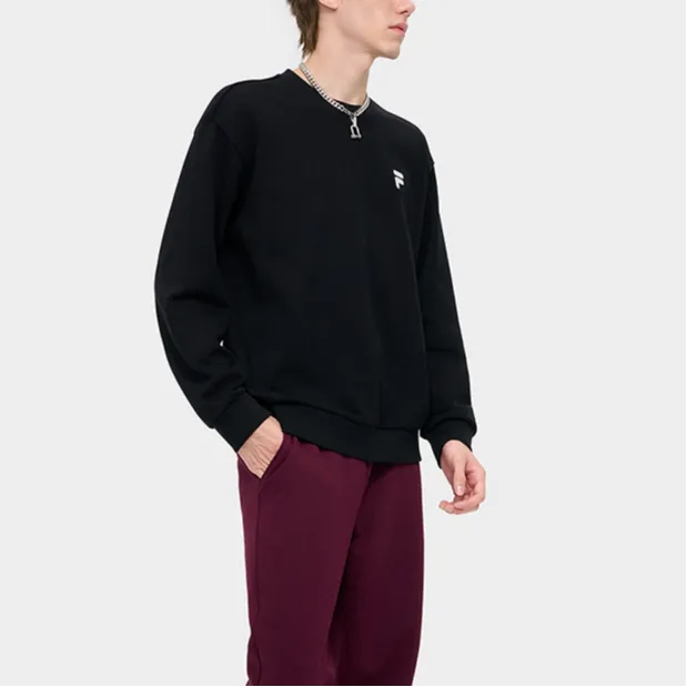 FILA FUSION Sweatshirt Unisex Jet Black-5
