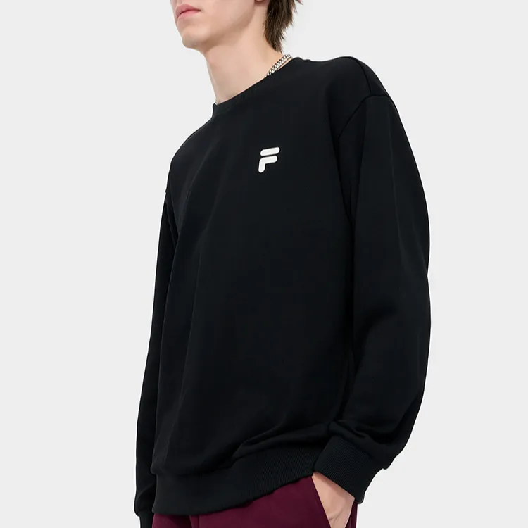 FILA FUSION Sweatshirt Unisex Jet Black-3