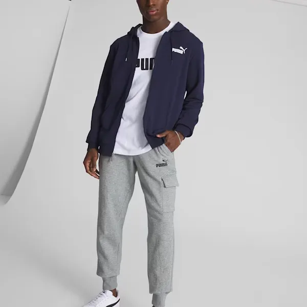 PUMA Essentials Sweatshirt Men's Marine Blue-1