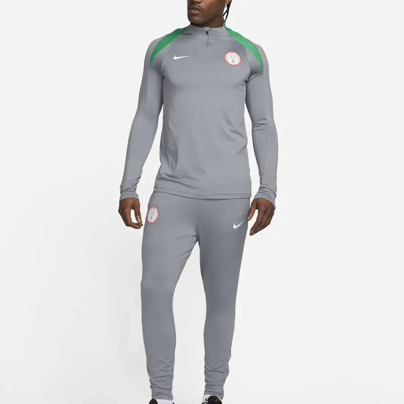 Nike Nigeria Strike Knitted Sports Pants Men's Cool Gray-2