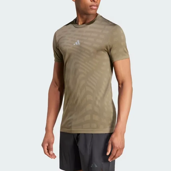 Adidas T-Shirt Men's Shadow Olive-1