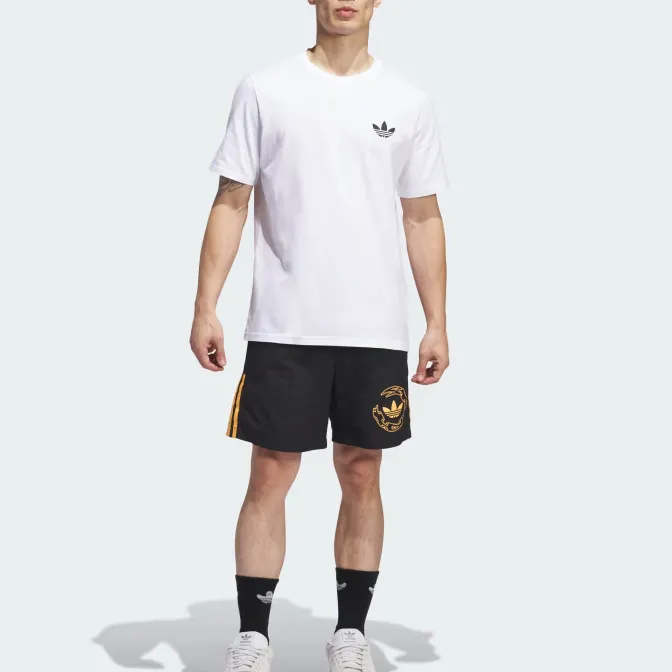 Adidas SKATEBOARDING GRAPHIC WATER SHORTS Casual Shorts Unisex Black-3