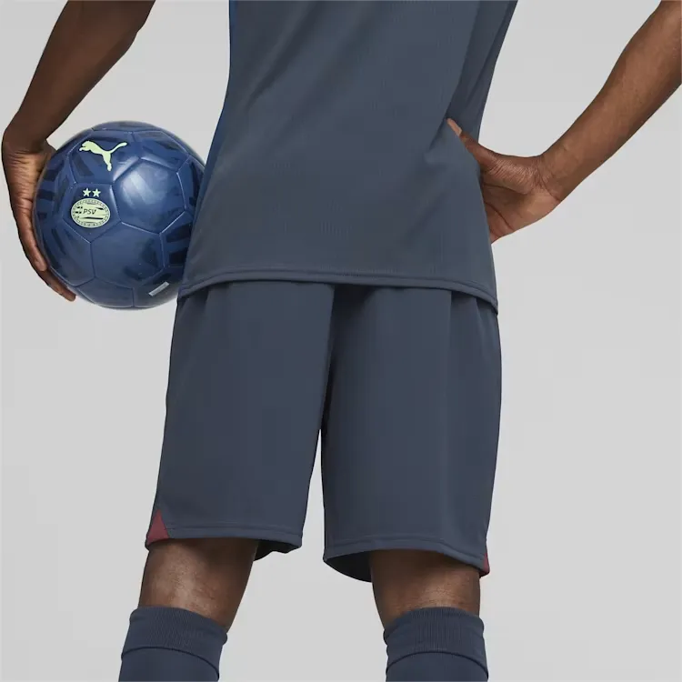 PUMA PSV Eindhoven 23/24 Football Shorts Soccer Bottoms Men's Night Blue-3