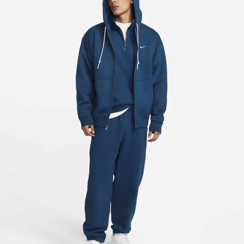 Nike Solo Swoosh Jacket Men's Violet Blue/White-1