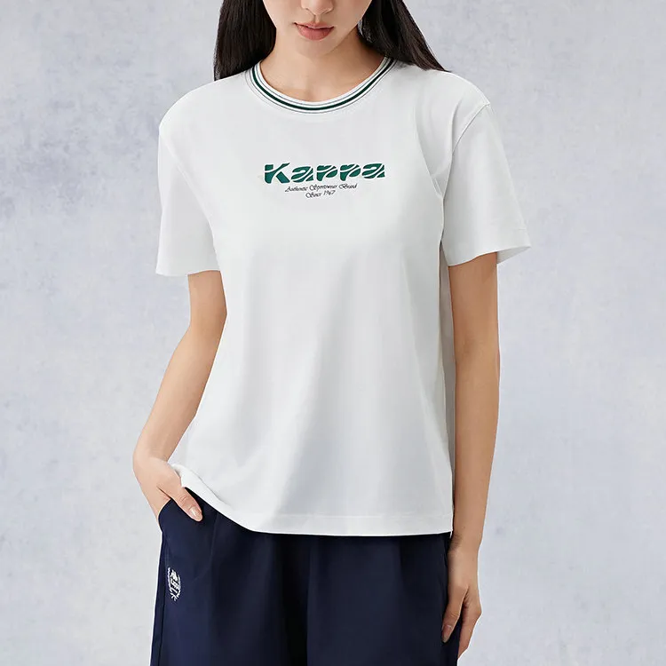 Kappa T Shirts Women's White-1