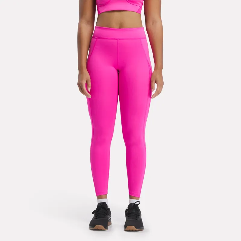 Reebok Lux Contour Leggings Leggings Women's Laser Pink-1