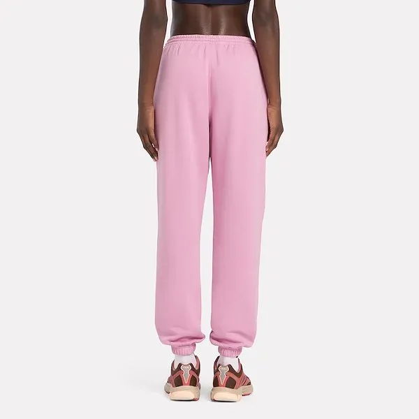 Reebok Identity Knitted Sports Pants Women's Jasmine Pink-2