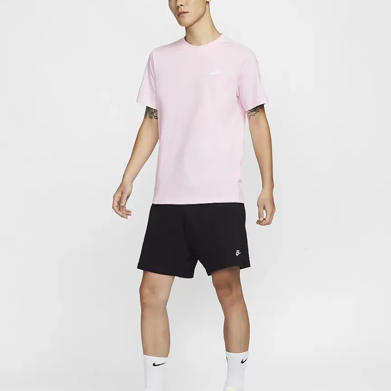 Nike Sportswear Club T Shirt Men's Foam Pink-2