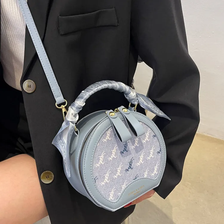 Duoluplo Doron Paul PU Shoulder Bag Regular Women's Blue Comes With Charm Ecru Comes With Charm Pink Comes With Charm-1