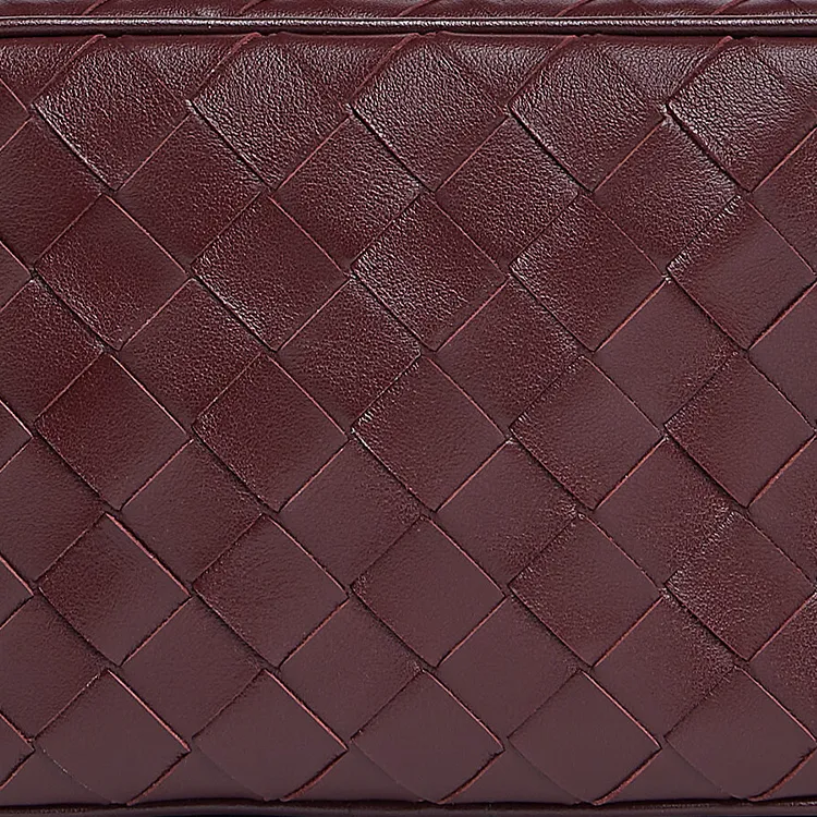 Bottega Veneta Intrecciato Calfskin Storage Bag Tubas Men's Madder Brown-3