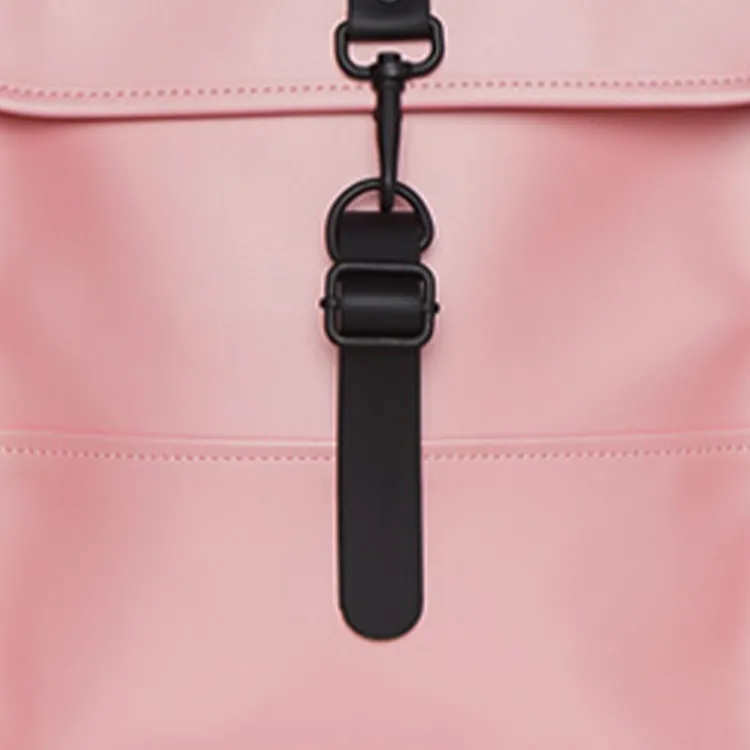 Rains Polyester Backpack Mini Unisex Pink-4