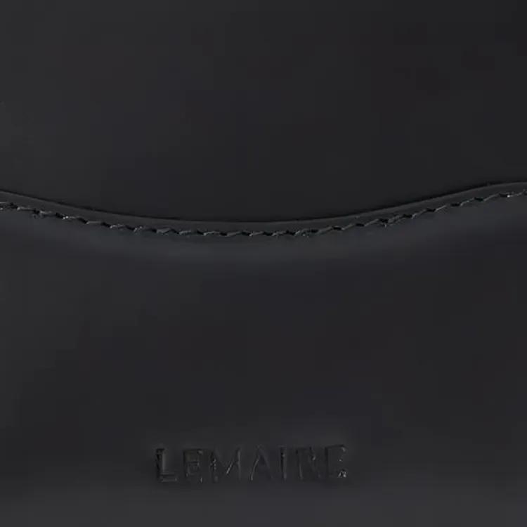 Lemaire Cow Leather Card Holder Women's Black-4