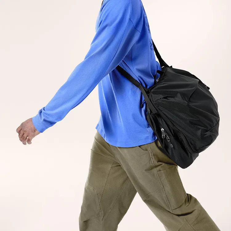 Arcteryx Nylon Crossbody Bag Unisex Black-4