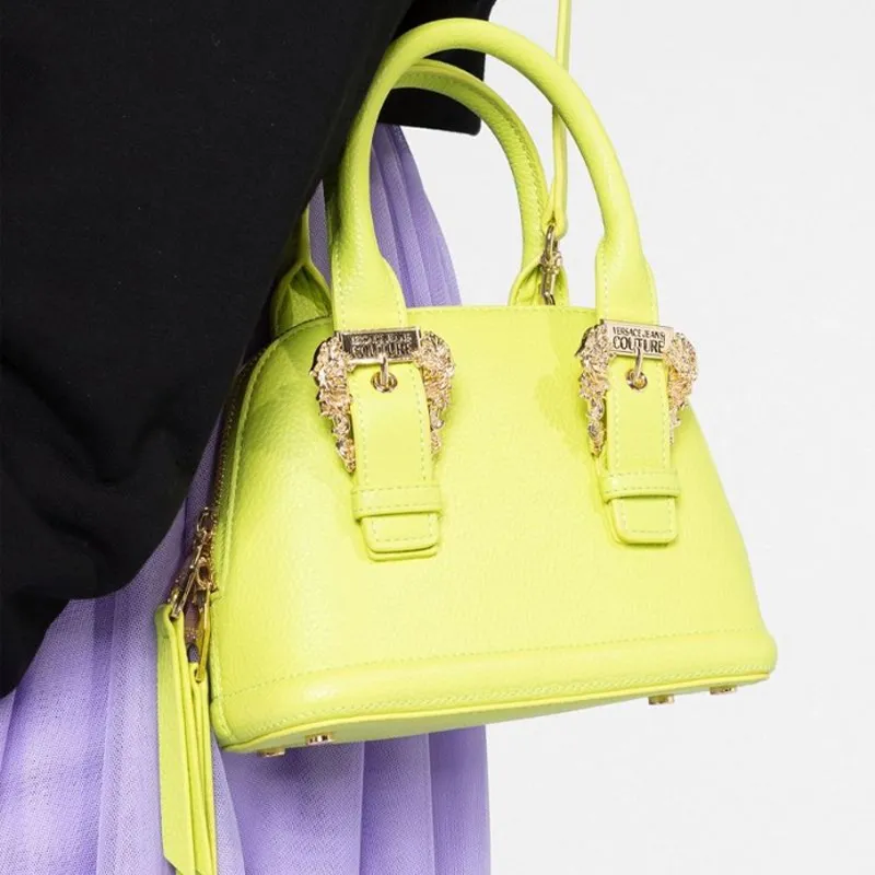 VERSACE JEANS COUTURE Faux Leather Mini Tote Bag-3