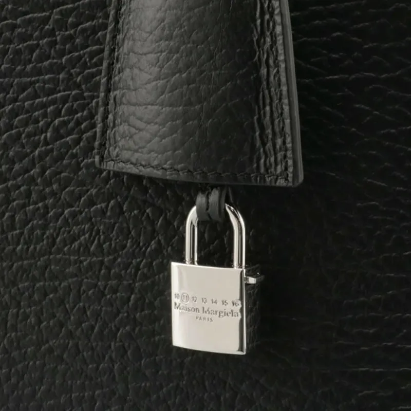 Maison Margiela 5AC Calfskin Shoulder Bag, Crossbody Bag, Handbag Medium Size Women's Black-6