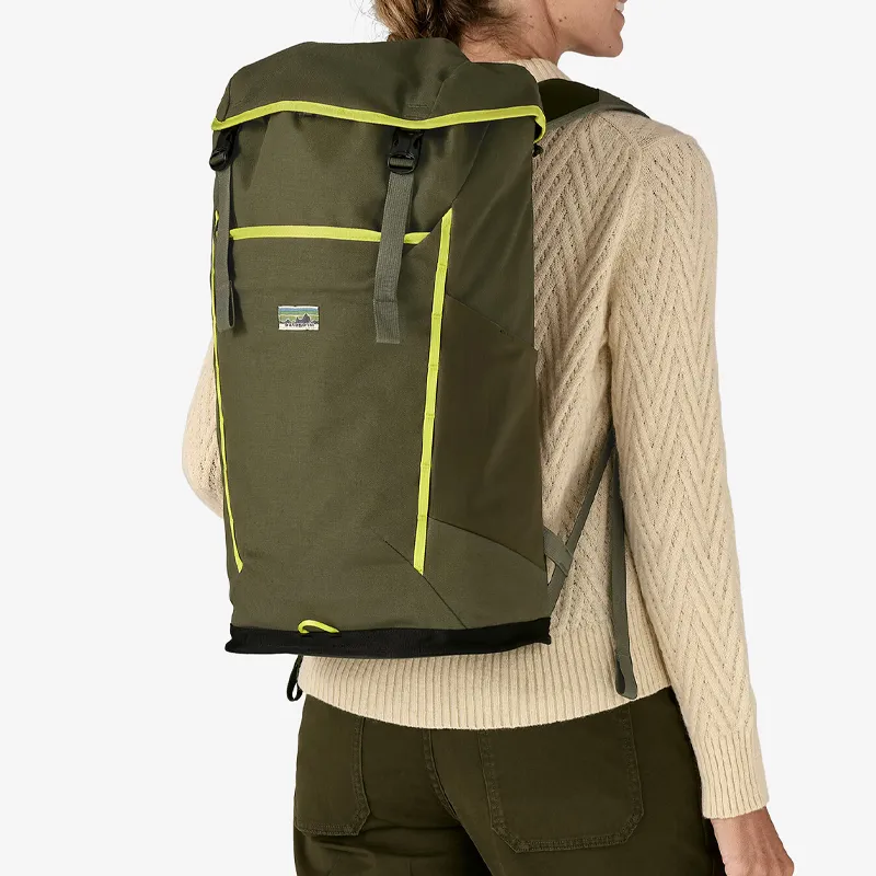 Patagonia Organic Cotton Canvas Backpack Regular Unisex Pine Needle Green-3