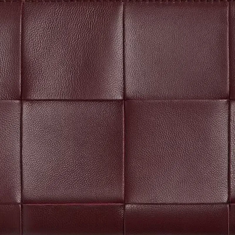 Bottega Veneta CASSETTE Lambskin Wallet Women's Madder Brown & Rosewood-3
