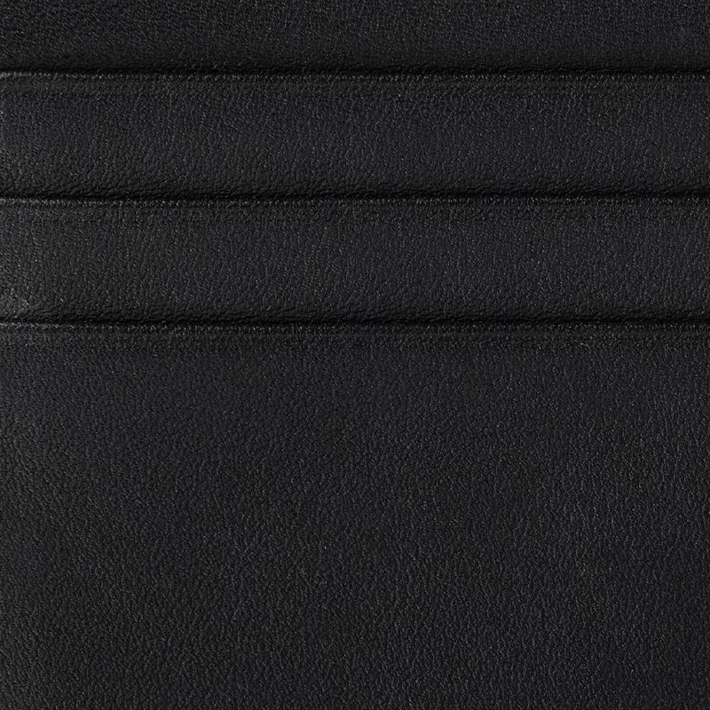 GUCCI GG Emblem Leather Card Holder Men's Black-4