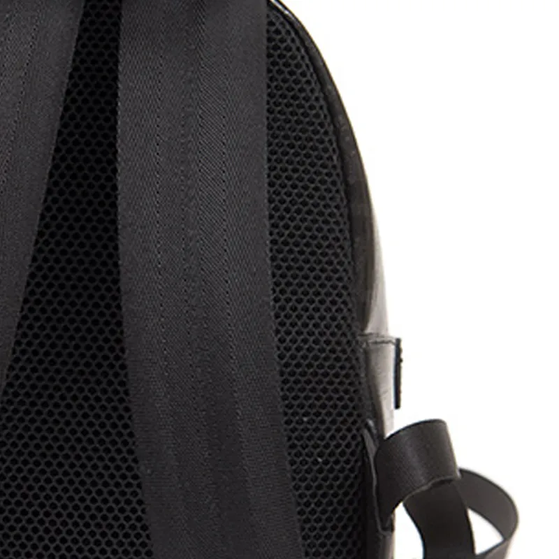 FENDI Cow Leather Backpack Men's Black-4