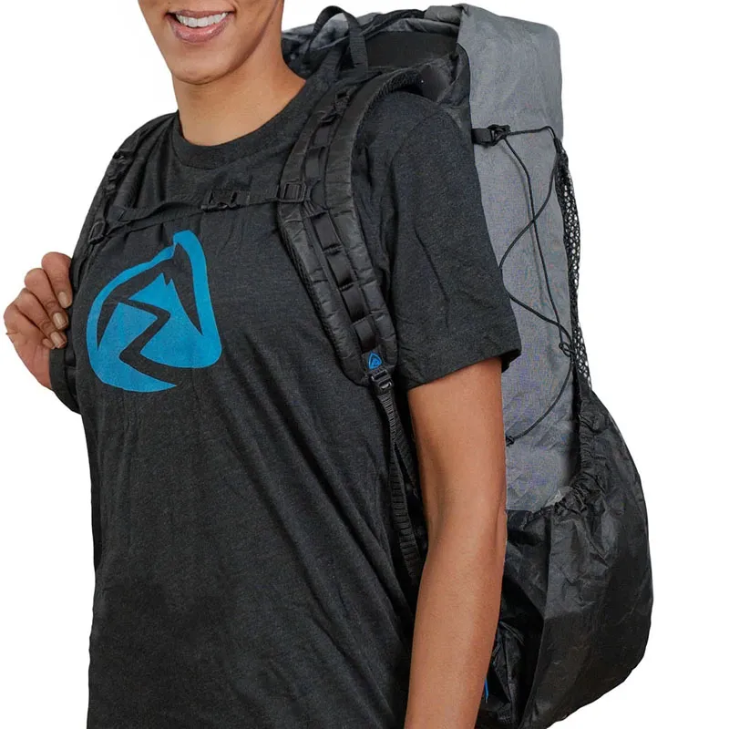 Zpacks PE Outdoor Hiking Bag Backpack Regular Unisex Storm Gray-4