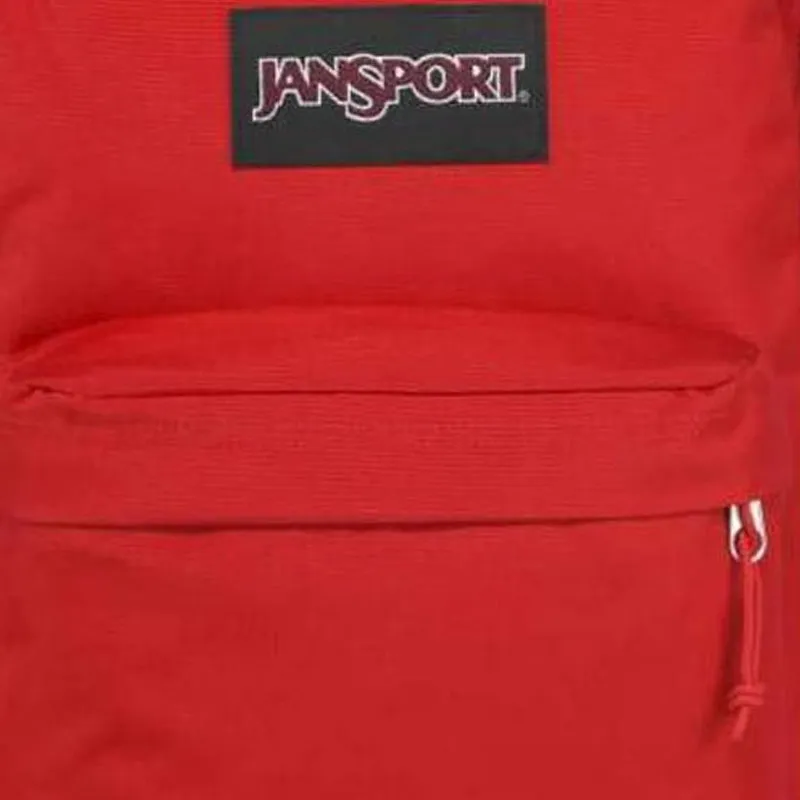 JanSport Polyester Backpack Regular Unisex Red-2