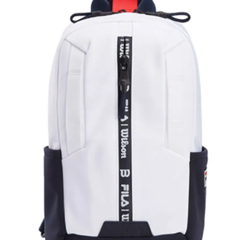 FILA Fabric Small Crossbody Bag Shoulder Bag Backpack Sling Bag Regular Unisex Jade White-3