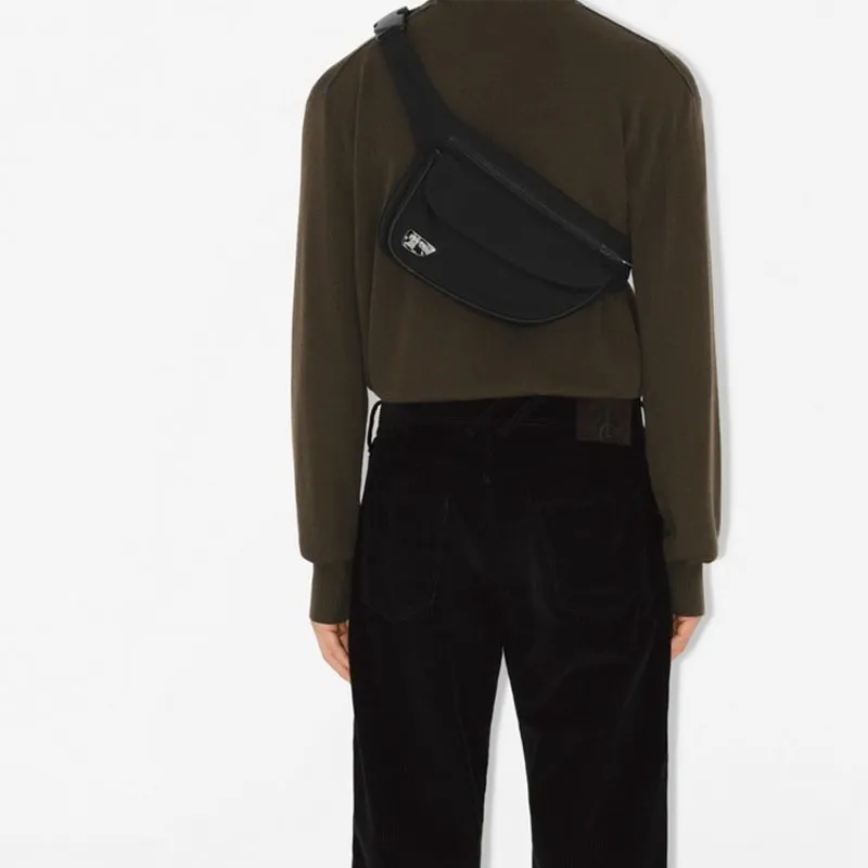 Burberry Polyamide Fanny Pack Men's Black-5