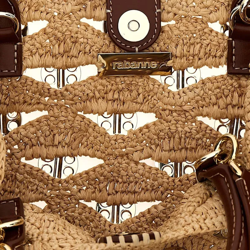 Paco Rabanne Sac A Main Disc Link Top Handle Bag-3