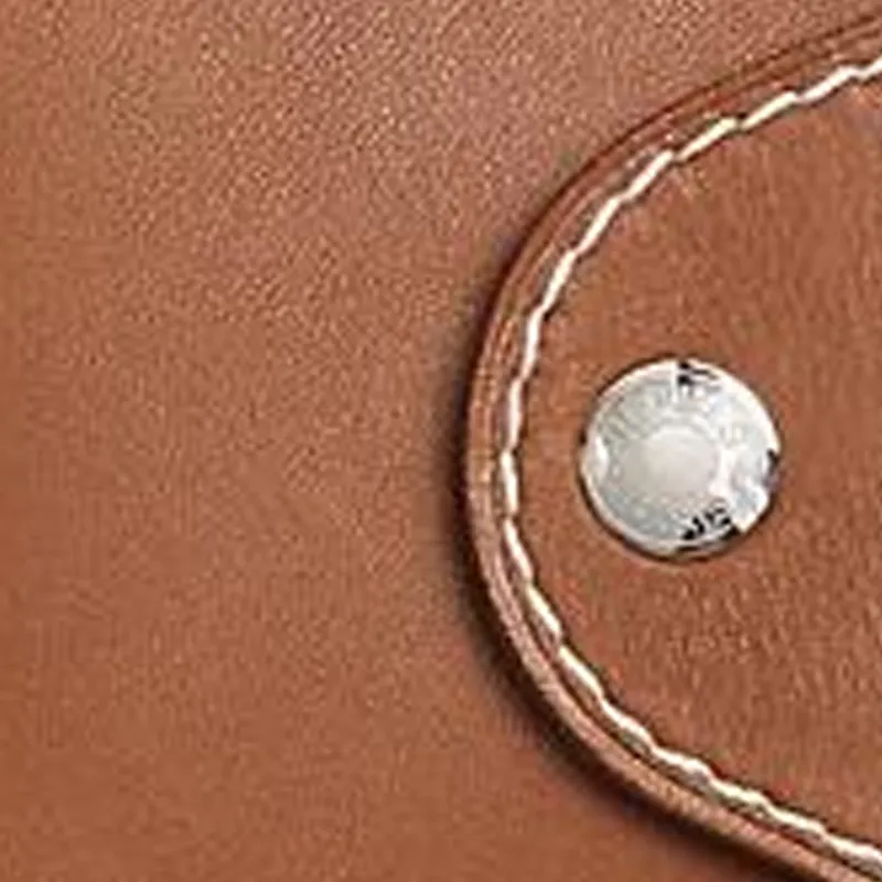 HERMES Iliade Barenia Calfskin Card Holder Women's 34 Fauve Light Tawny-2