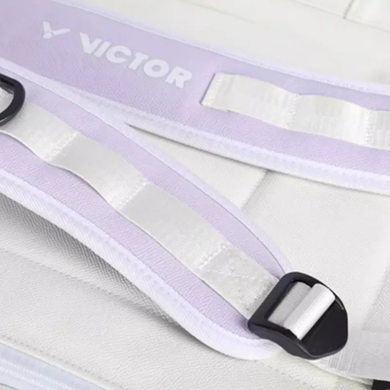 VICTOR Badminton Racket Bags Backpack Bright White With Lavender Women's-4